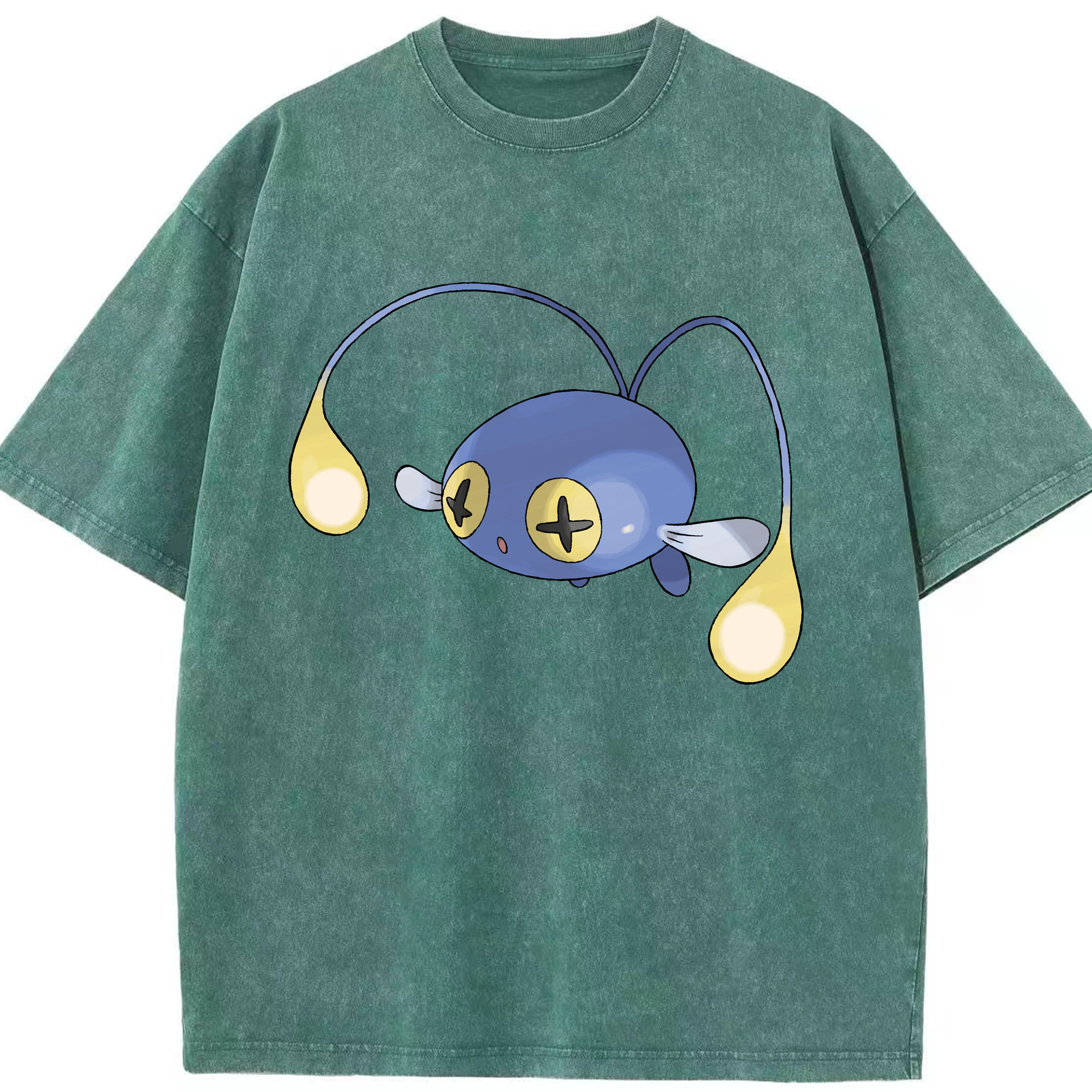 （画像用） ポケットモンスター Pokémon 綿100% ヴィンテージ風 半袖Tシャツ（フロントプリント）